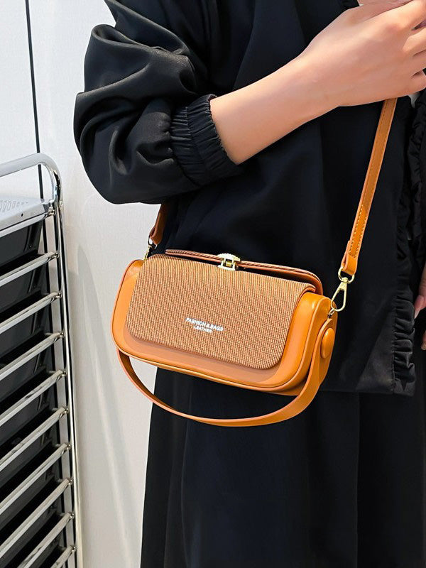 Elegant Minimalist Luxury Small Square Crossbody Bag | ULZZANG BELLA
