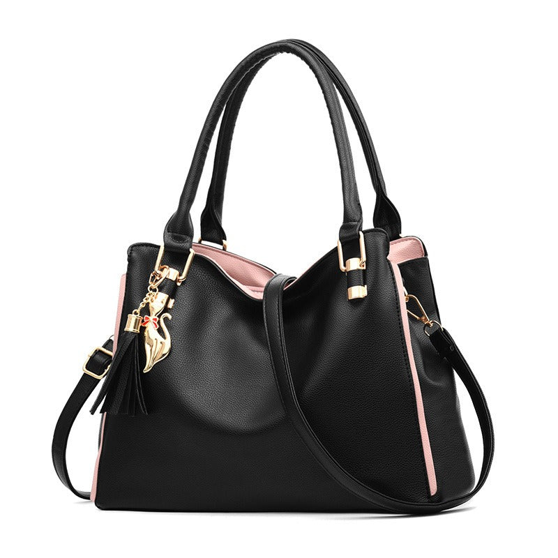 Elegant Large Capacity Handbag for Stylish Middle-Aged Women | ULZZANG BELLA