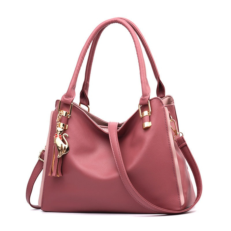 Elegant Large Capacity Handbag for Stylish Middle-Aged Women | ULZZANG BELLA