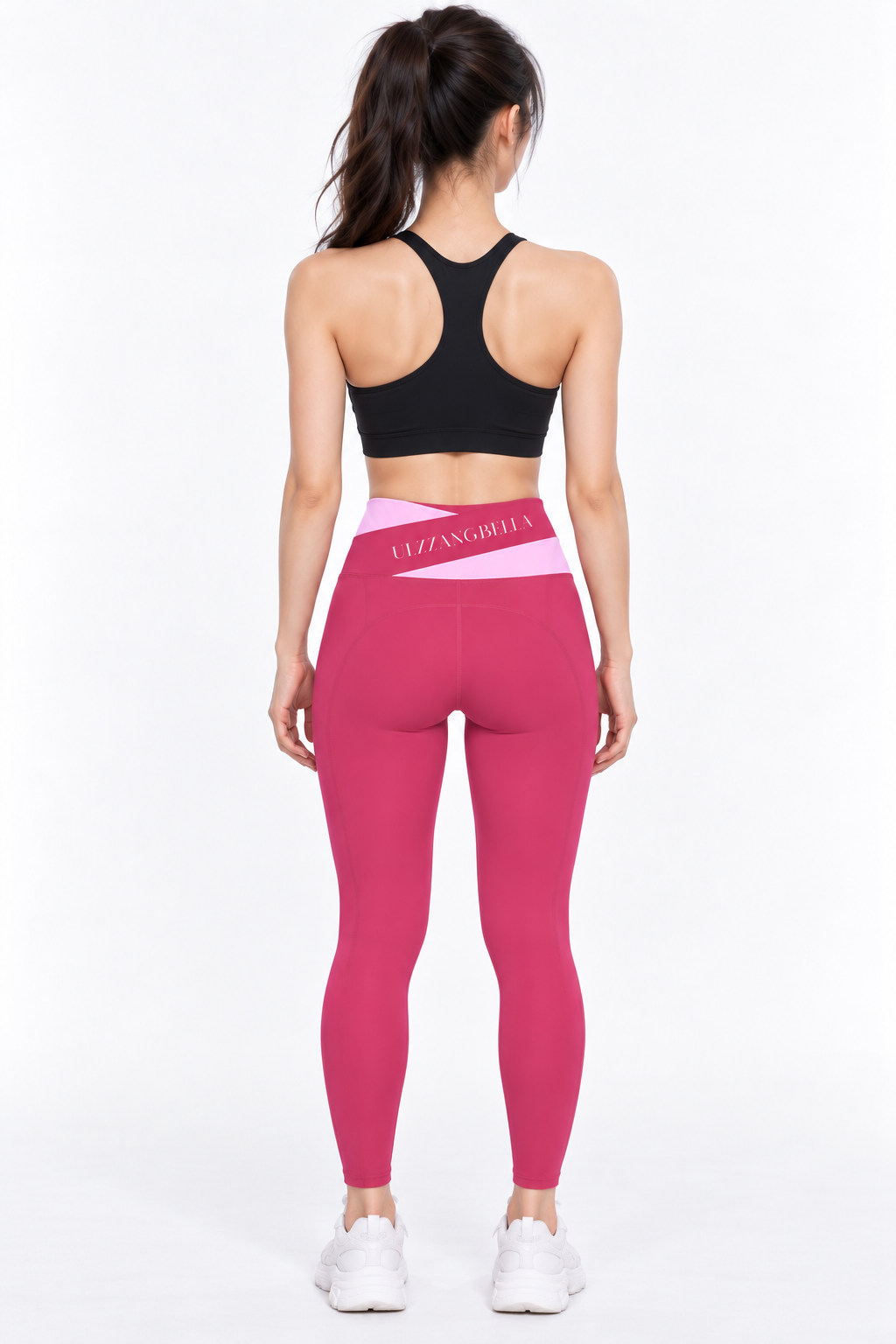 Color Block Sculpt High Waisted Yoga Leggings | ULZZANG BELLA