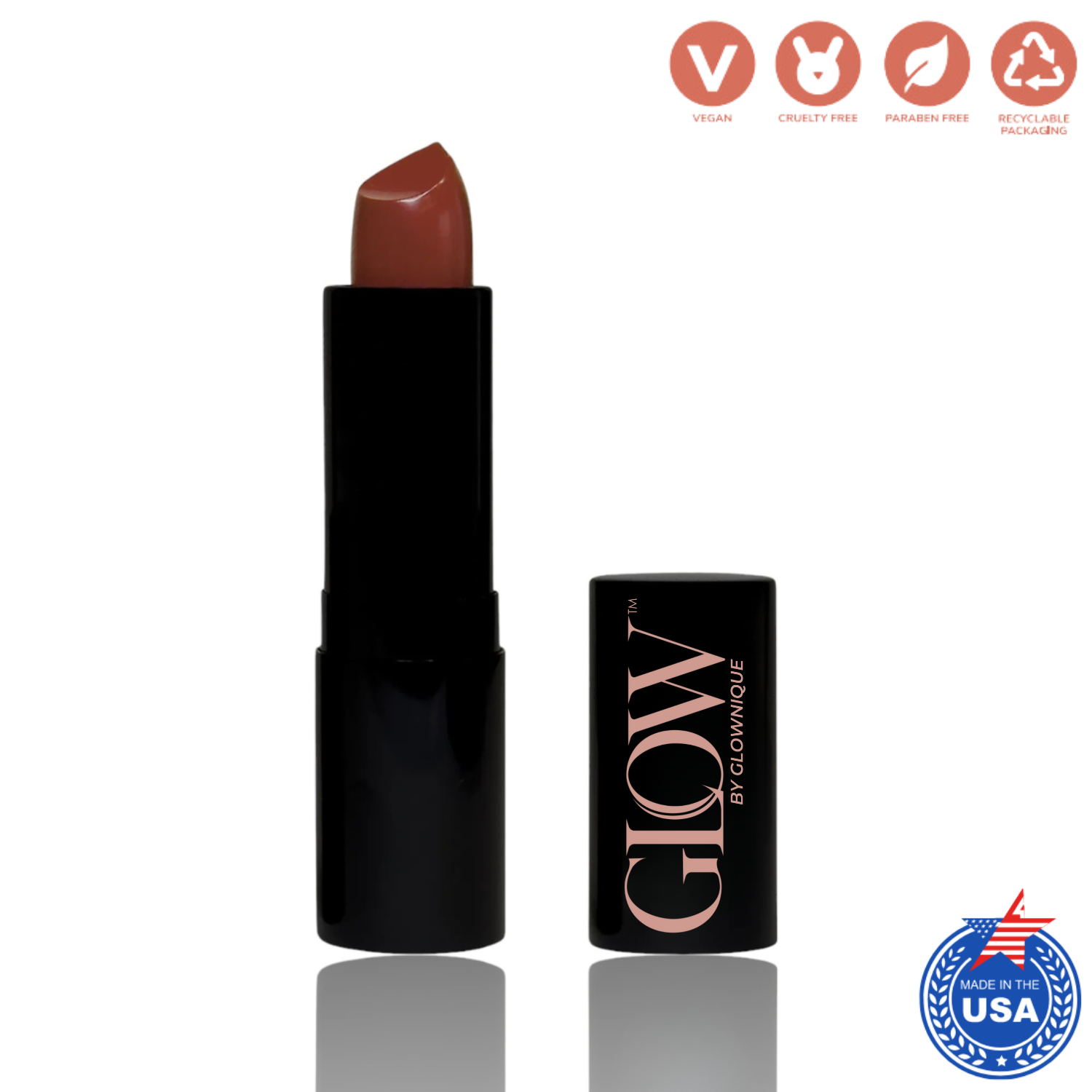 Luxury Matte Lipstick - Reese (3.4g) | GLOWNIQUE