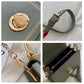 Elegant Luxe PU Leather Crossbody Handbag for Women | ULZZANG BELLA
