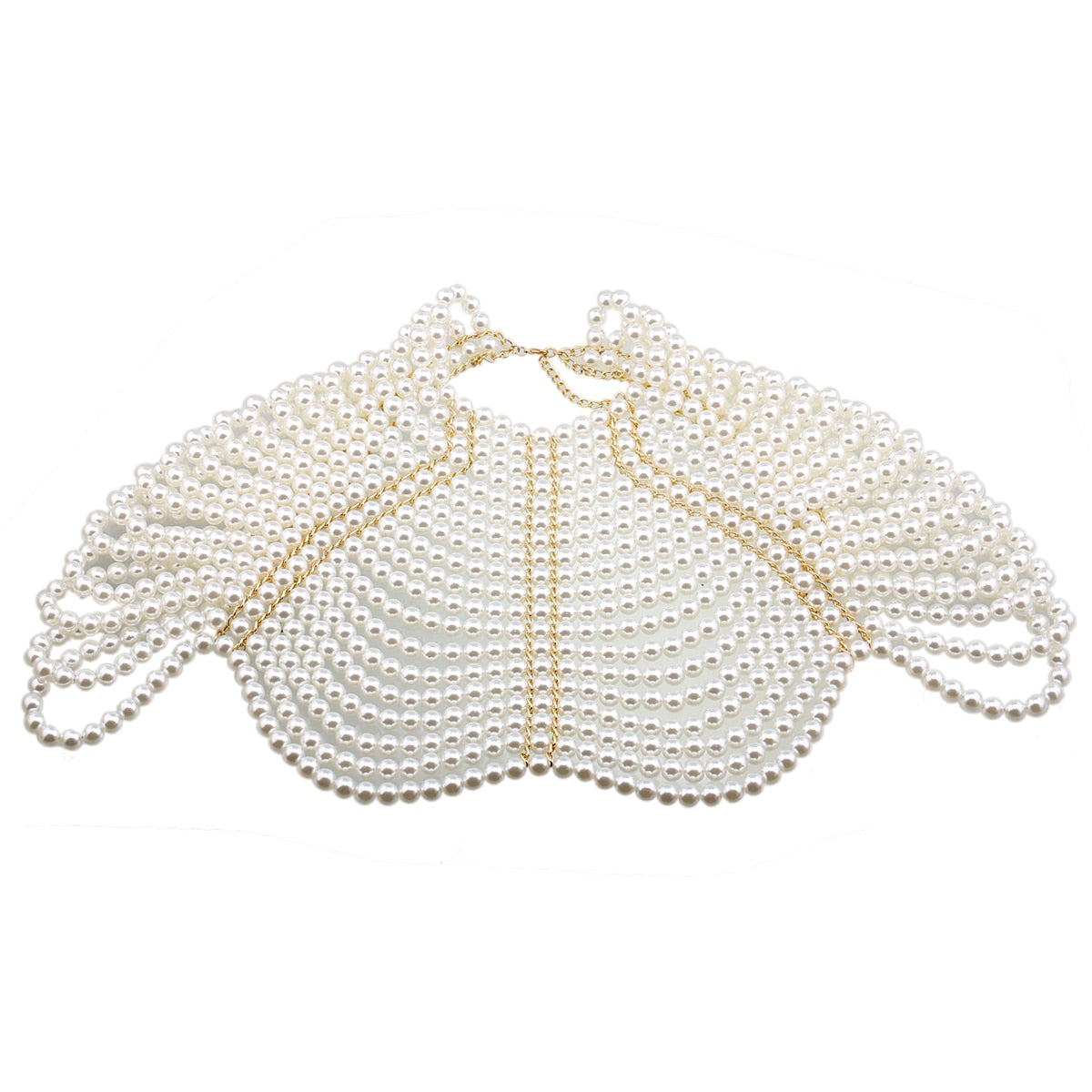 Stunning Exquisite Handcrafted Pearl Body Chains for Women | ULZZANG BELLA