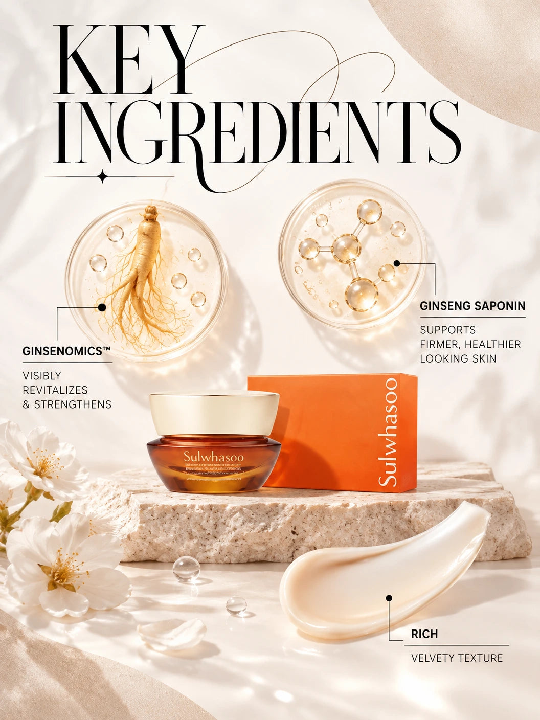 Luminous Ginseng Anti-Aging Eye Cream | Sulwhasoo | Sulwhasoo Luminous Ginseng Eye Cream – Artisanal Luxury Care