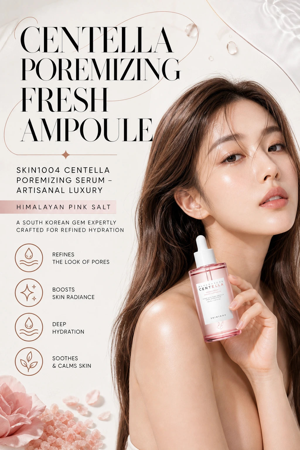 Madagascar Centella Poremizing Fresh Ampoule 100ml | SKIN1004 | SKIN1004 Centella Poremizing Serum - Artisanal Luxury Hydration