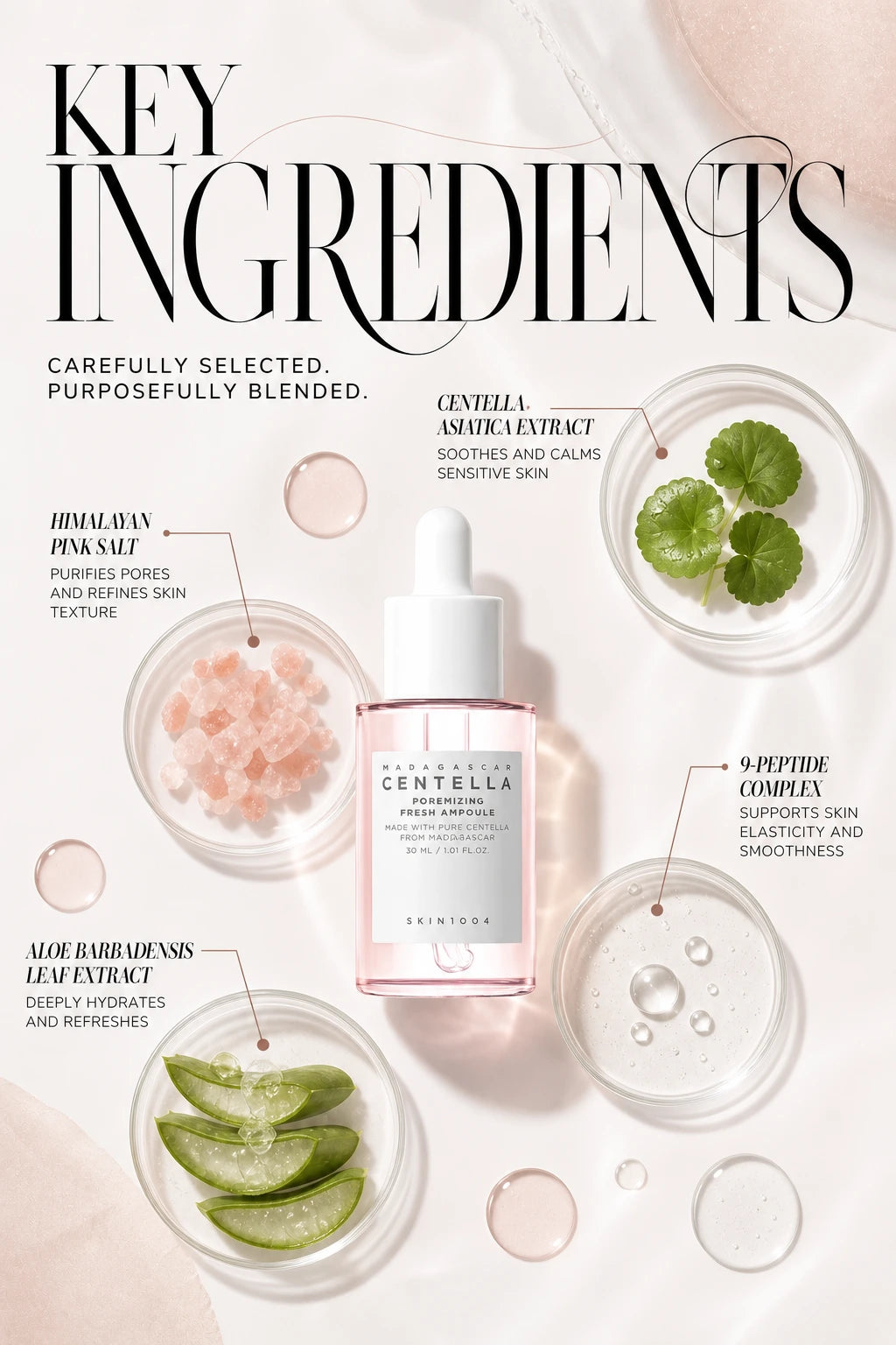 Madagascar Centella Poremizing Fresh Ampoule 30ml | SKIN1004 | SKIN1004 Madagascar Centella Poremizing Luxe Serum Couture