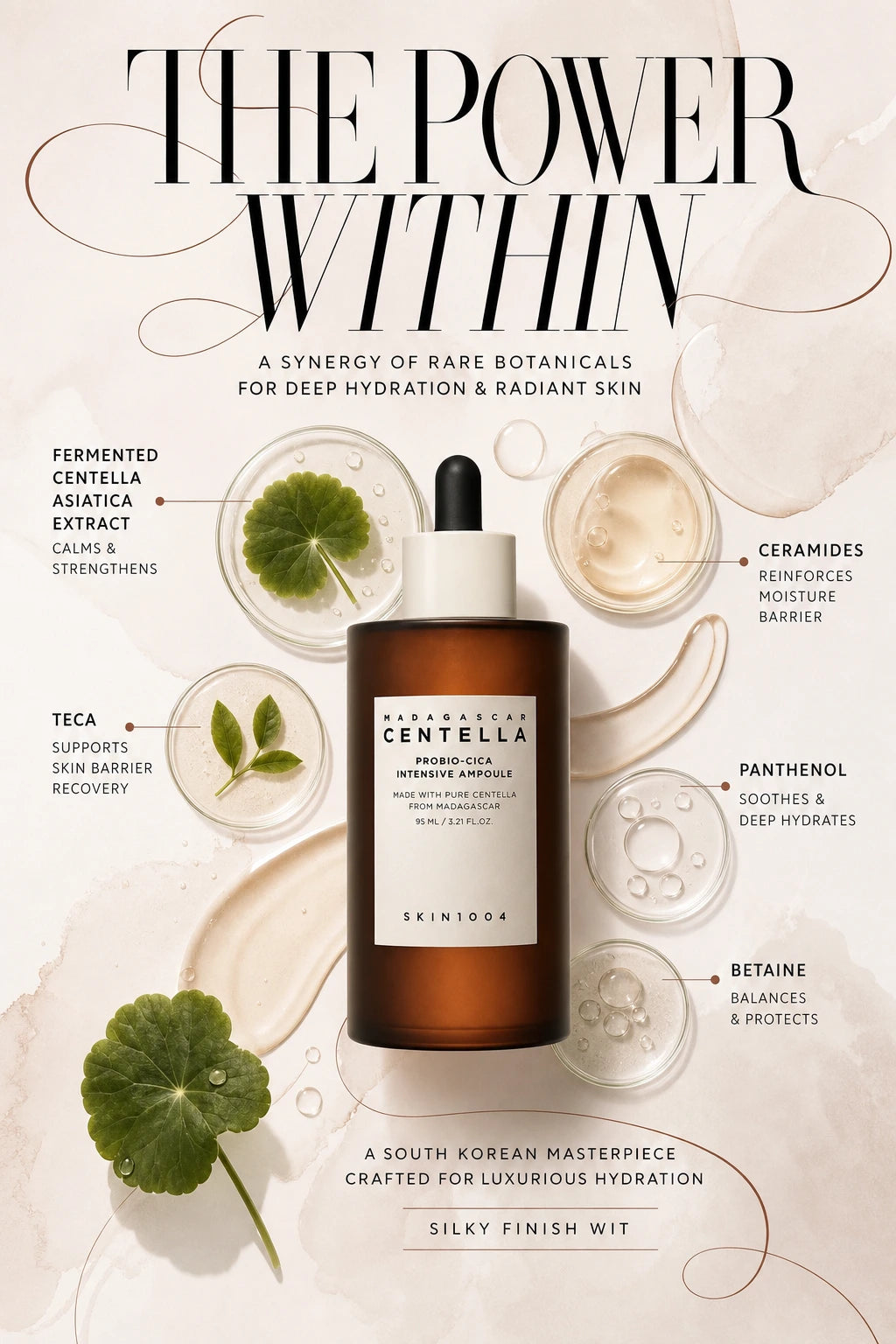 Madagascar Centella Probio-Cica Intensive Ampoule 95ml | SKIN1004 | SKIN1004 Madagascar Centella Intensive Ampoule - Artisanal Luxury