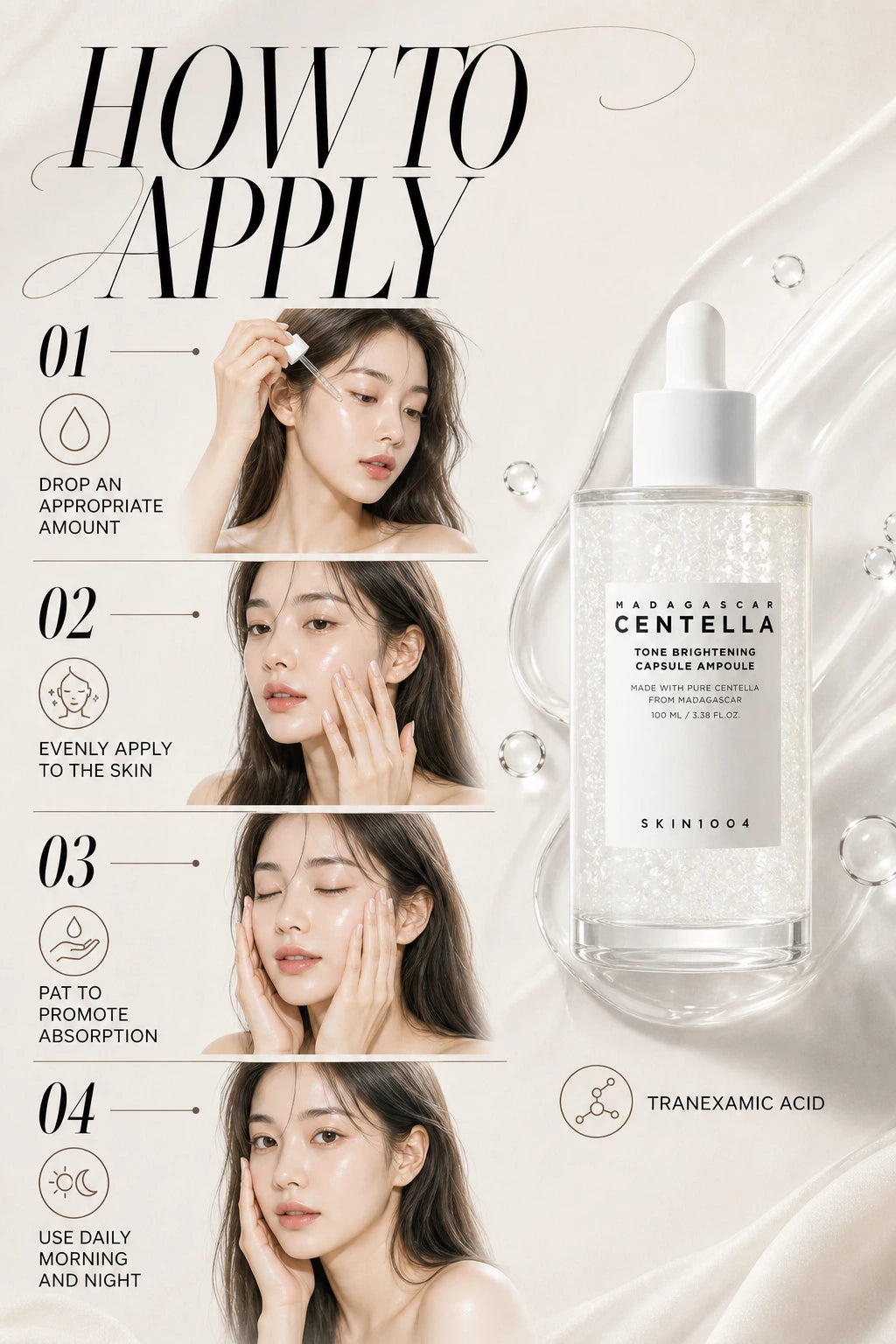 Madagascar Centella Tone Brightening Capsule Ampoule 100ml | SKIN1004 | SKIN1004 Madagascar Centella Brightening Ampoule - Artisanal Luxe