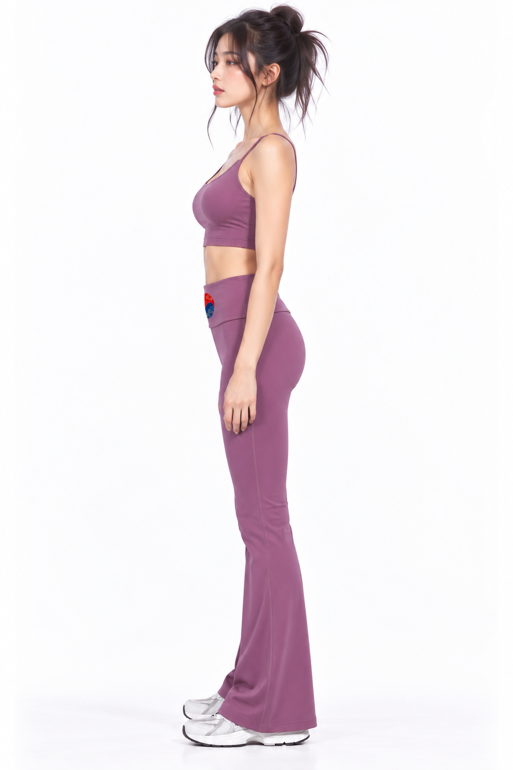 ULZZANG BELLA Sculpt Flare High-Rise Yoga Pants for Effortless Elegance