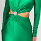 Luxurious Hollow Out Maxi Bodycon Dress for Women | ULZZANG BELLA