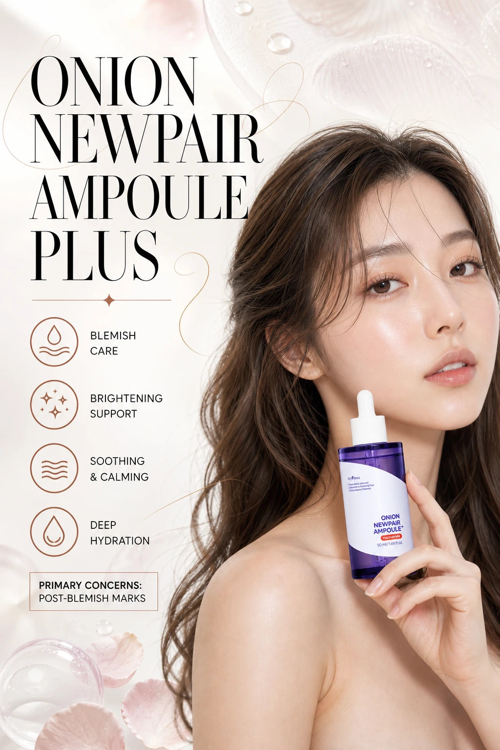Onion Newpair Ampoule Plus 50ml | ISNTREE | ISNTREE Onion Newpair Ampoule Plus – Blemish Serum
