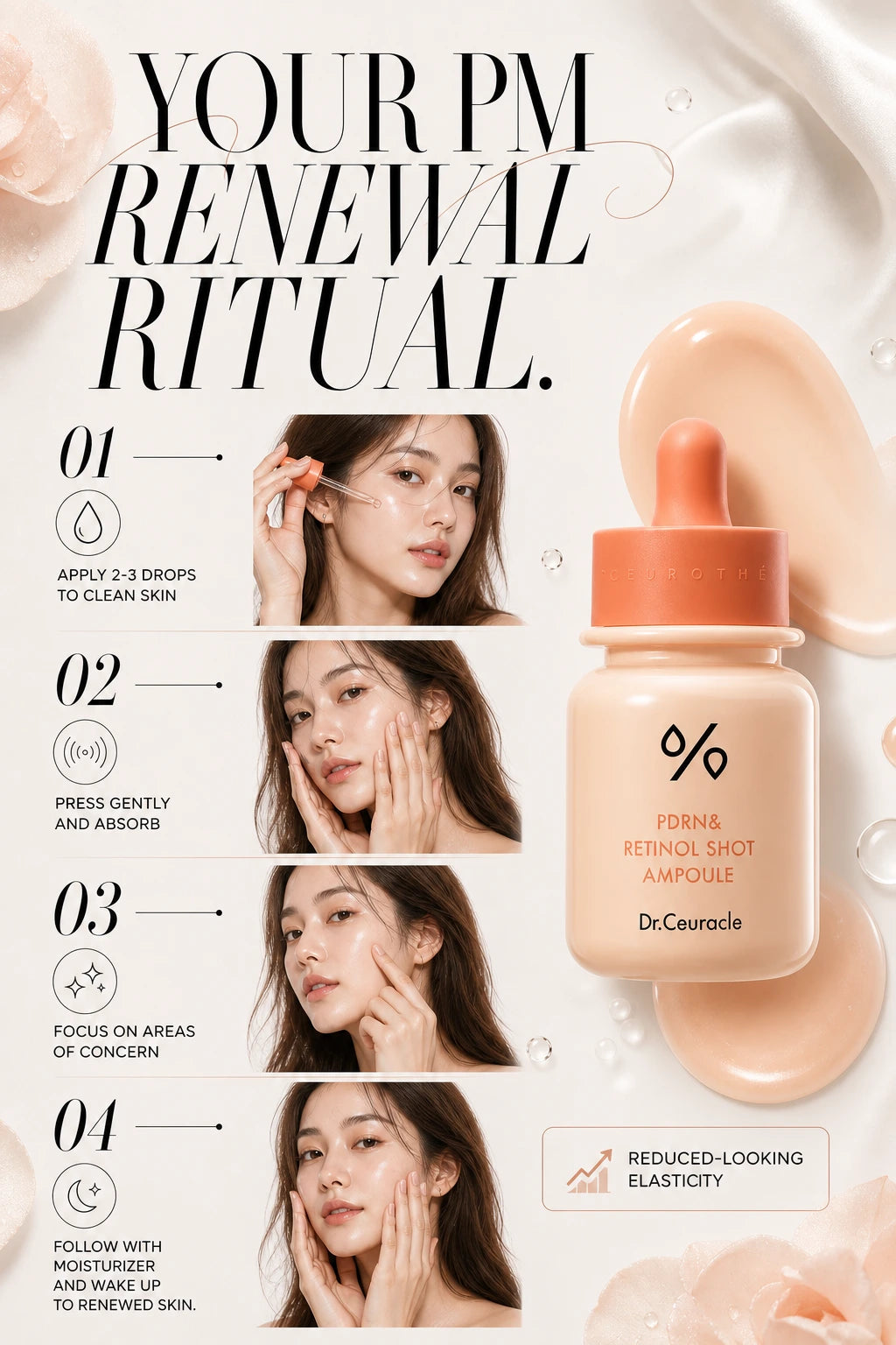 PDRN & Retinol Shot Ampoule 30ml | Dr. Ceuracle | Dr. Ceuracle PDRN & Retinol Shot Ampoule 30ml