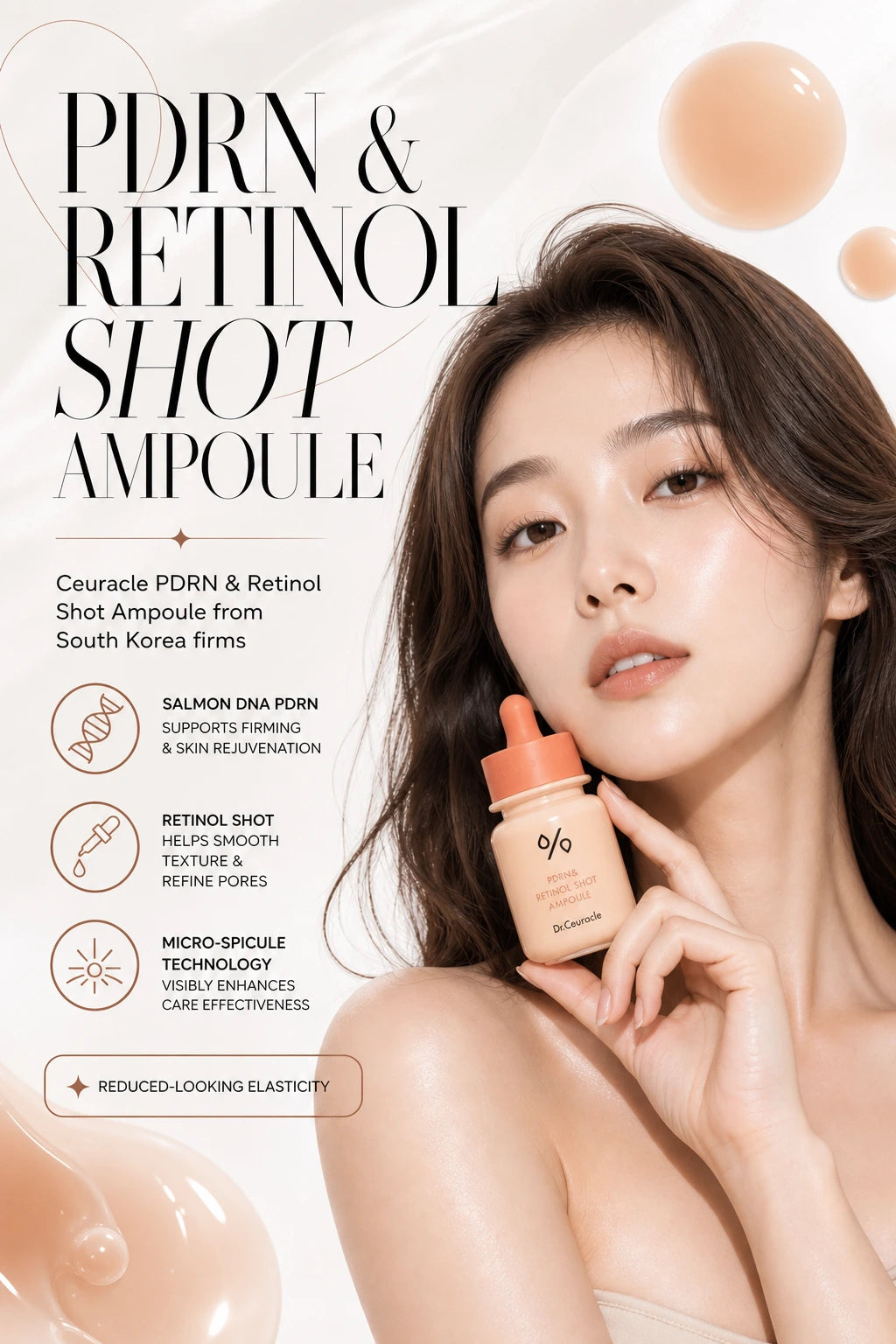 PDRN & Retinol Shot Ampoule 30ml | Dr. Ceuracle | Dr. Ceuracle PDRN & Retinol Shot Ampoule 30ml