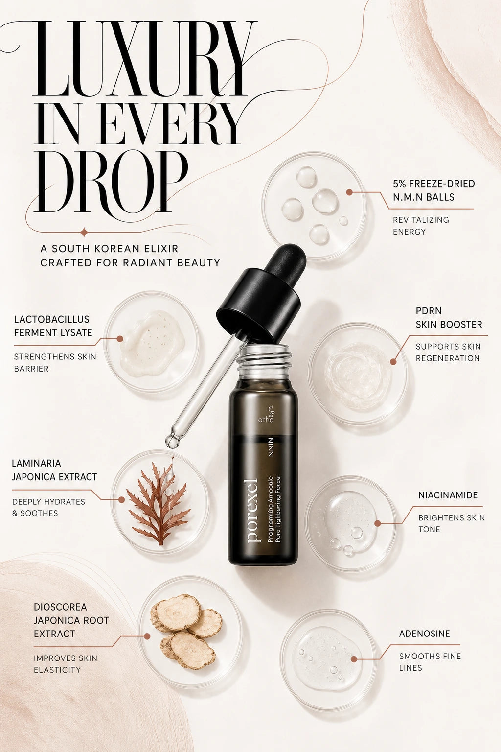 Porexel Programming Ampoule 10ml | athé | athé Porexel Programming Serum - Handcrafted Luxury Elixir