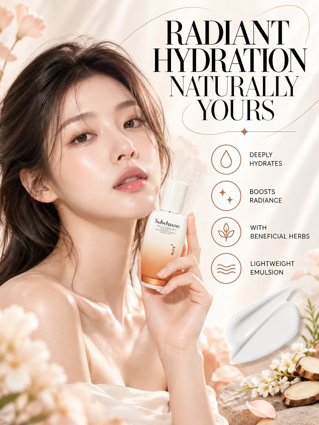 Radiance-Boosting Hydration Emulsion | Sulwhasoo | Sulwhasoo Radiance-Boosting Emulsion - Couture Luxury Hydration