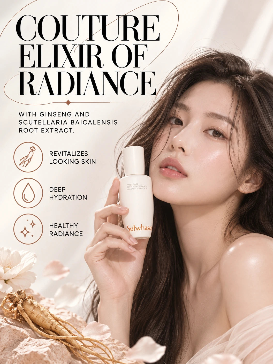 Radiant Youth Activating Serum with Ginseng | Sulwhasoo | Sulwhasoo First Care Activating Serum VI - Couture Elixir