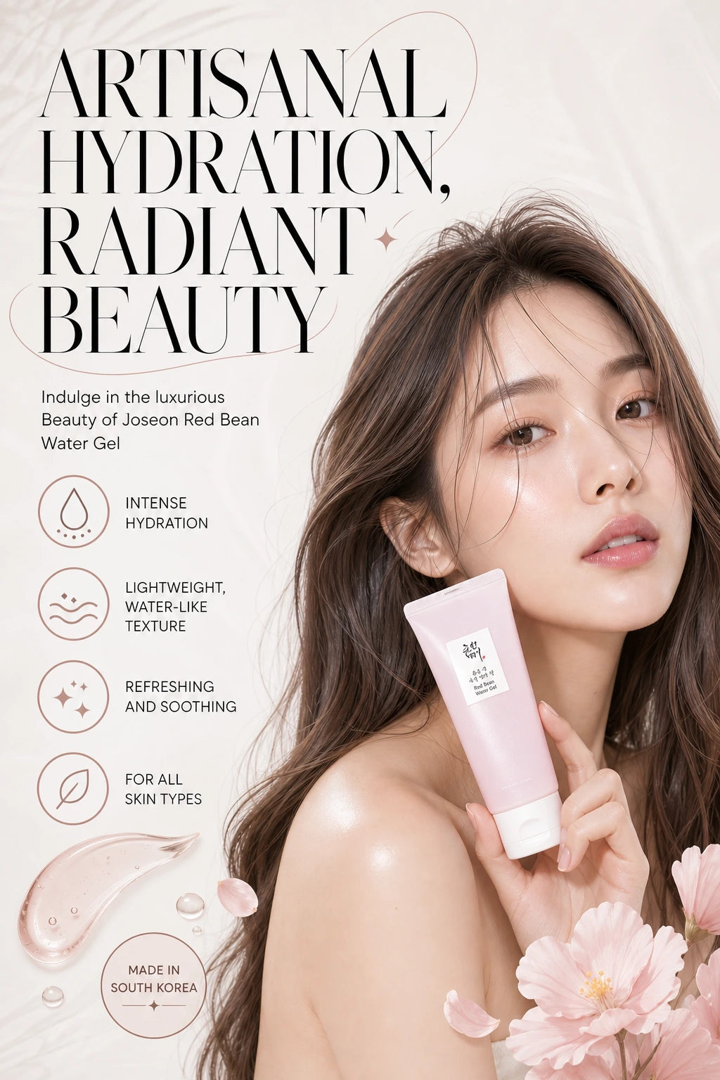 Red Bean Water Gel 100ml | Beauty of Joseon | Beauty of Joseon Red Bean Water Gel - Artisanal Hydration
