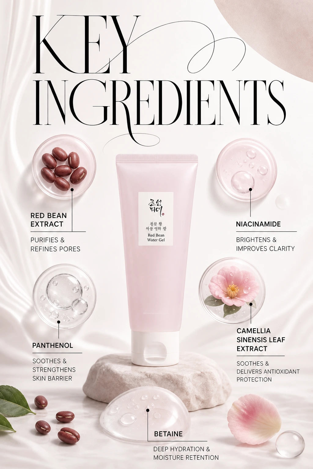 Red Bean Water Gel 100ml | Beauty of Joseon | Beauty of Joseon Red Bean Water Gel - Artisanal Hydration