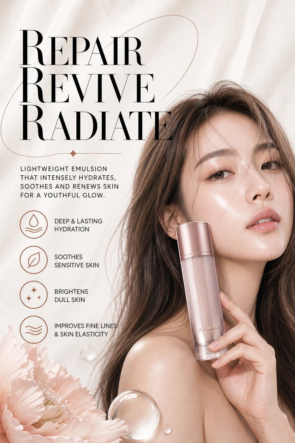 Repair Rx Emulsion 125ml | theSAEM | theSAEM Emulsion - Artisanal Korean Luxury Skin Care