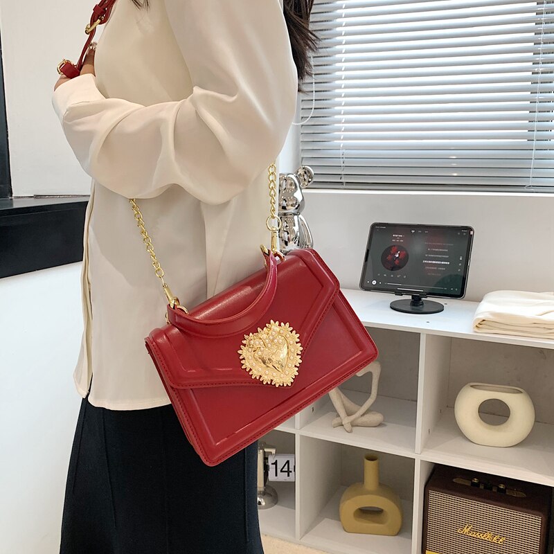 Elegant Designer Chic Shoulder Crossbody Handbag for Women | ULZZANG BELLA