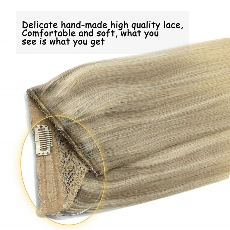 Premium Human Hair Natural Hair Extensions for Women | ULZZANG BELLA