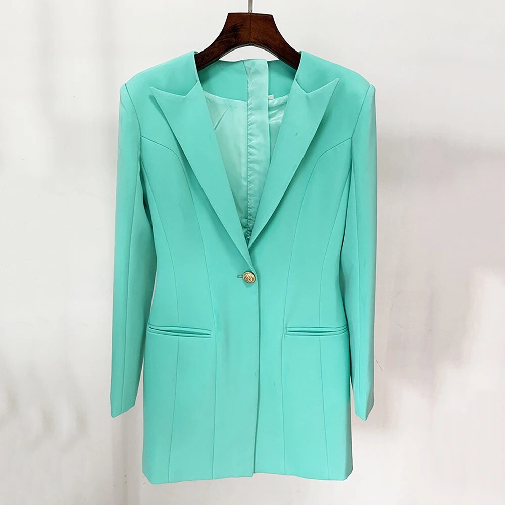 Sophisticated European Bodycon Blazer Dress for Women | ULZZANG BELLA