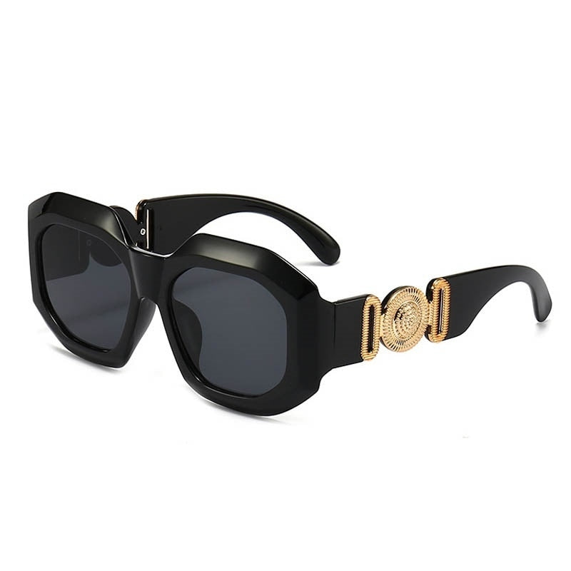 Punk Chic Oversized Edgy Sunglasses for Women | ULZZANG BELLA