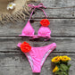 Stunning Floral Seductive Brazilian Bikini Set for Women | ULZZANG BELLA