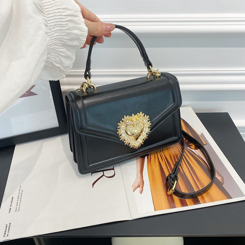Elegant Designer Chic Shoulder Crossbody Handbag for Women | ULZZANG BELLA