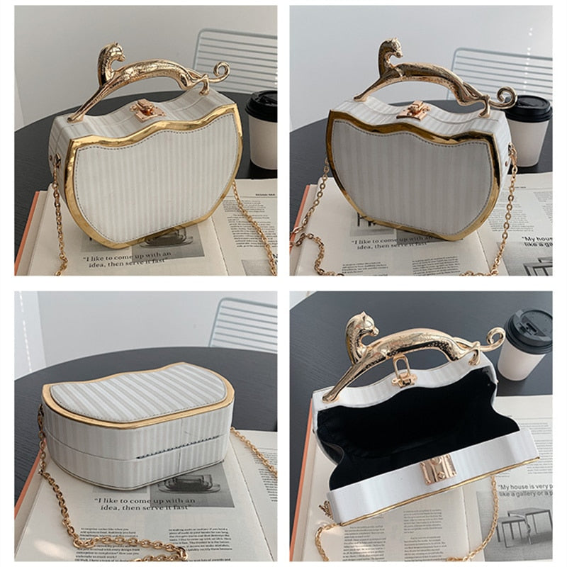 Designer Chic Luxury Crossbody Chain Handbag for Women | ULZZANG BELLA