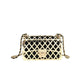 Shimmering Golden Goddess Metal Evening Clutch Handbag for Women | ULZZANG BELLA