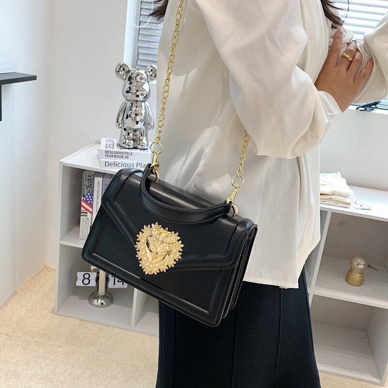 Elegant Designer Chic Shoulder Crossbody Handbag for Women | ULZZANG BELLA