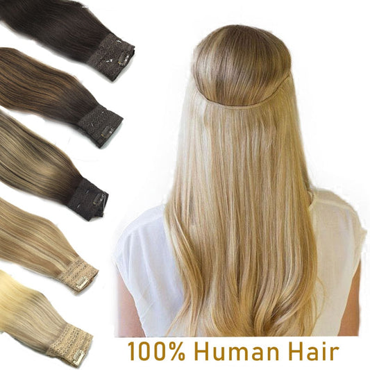 Premium Human Hair Natural Hair Extensions for Women | ULZZANG BELLA