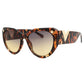 Luxury Oversized V-Shaped Cat Eye Sunglasses for Women | ULZZANG BELLA