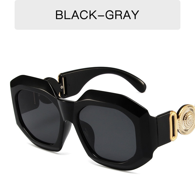 Punk Chic Oversized Edgy Sunglasses for Women | ULZZANG BELLA