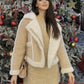 Winter Chic Elegant Fleece Jacket for Women | ULZZANG BELLA