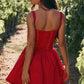 Enchanting Spaghetti Strap Lace Dress for Women | ULZZANG BELLA