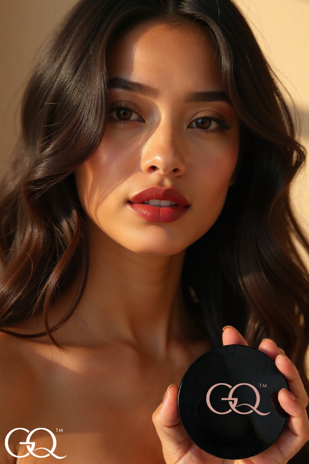 Dual Blend Powder Foundation - Bisque (11.5g) | GLOWNIQUE