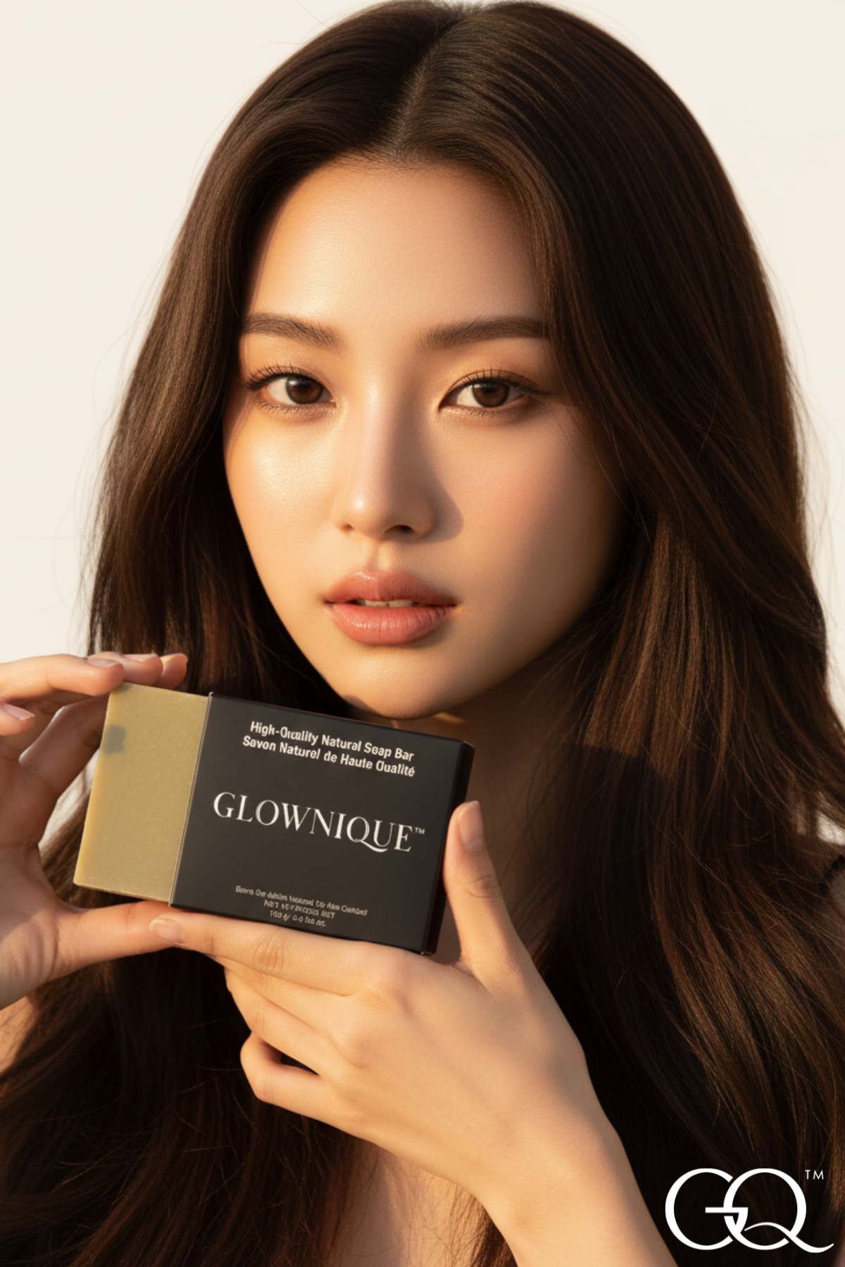 Natural Green Tea Lemongrass Calming Soap (120g) | GLOWNIQUE