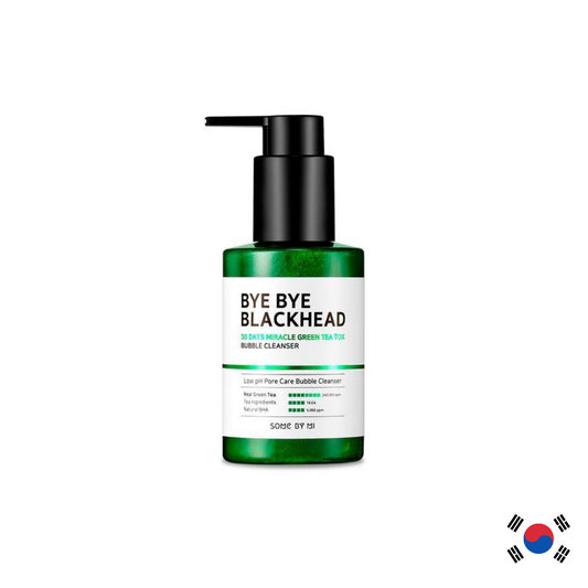 Bye Bye Blackhead 30 Days Miracle Green Tea Tox Bubble Cleanser 120g | Some By Mi