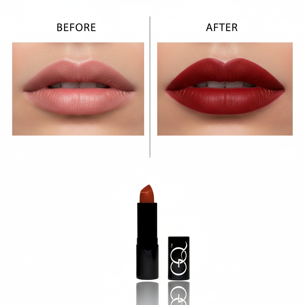 Luxury Cream Lipstick - Runway Red (3.4g) | GLOWNIQUE