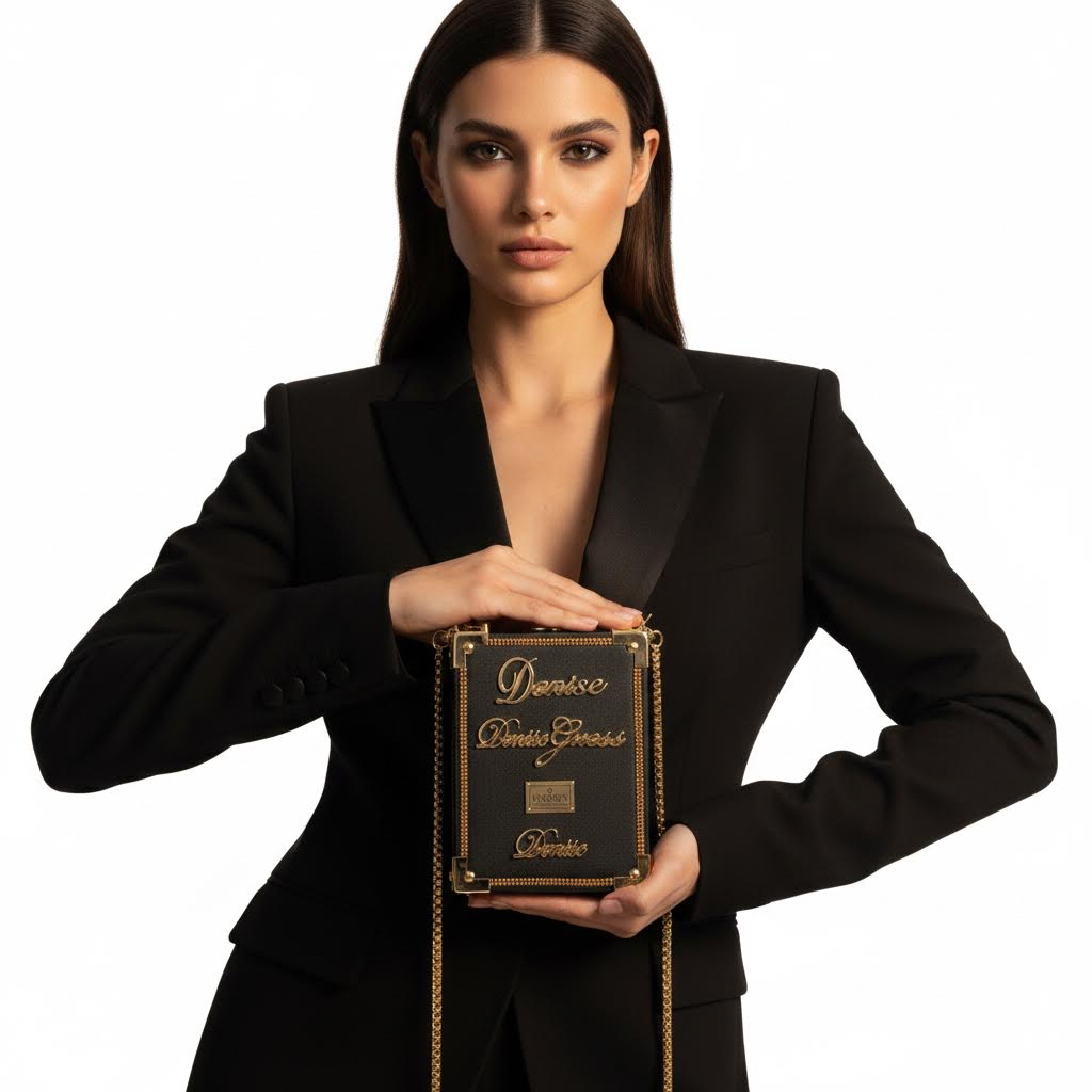 ULZZANG BELLA Luxury Leather Mini Clutch – Timeless Elegance