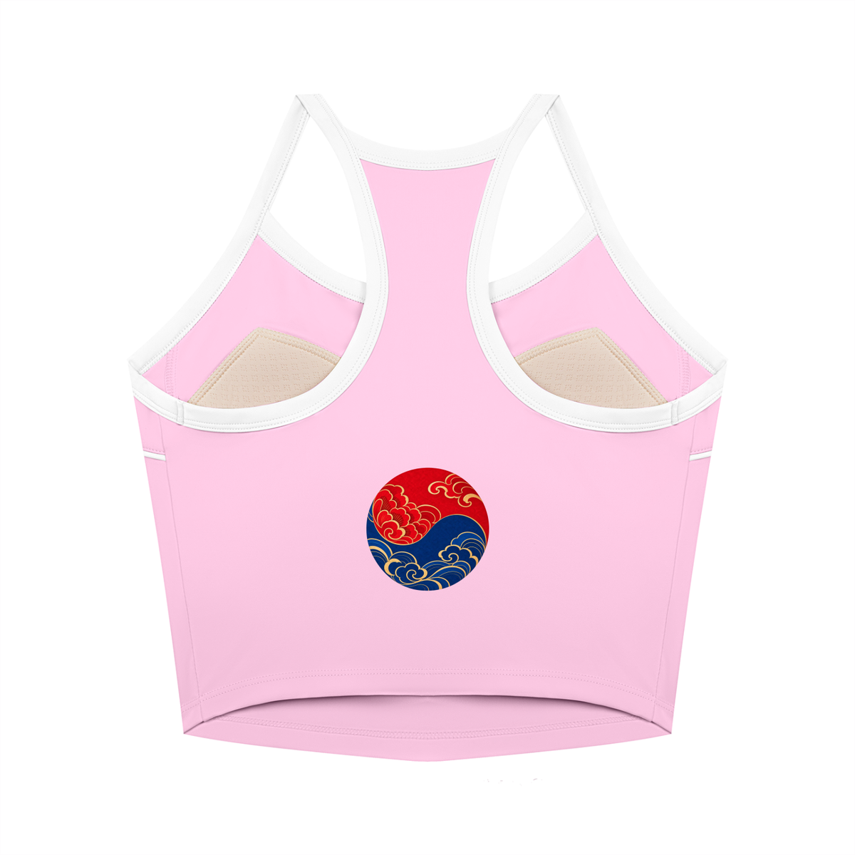 ULZZANG BELLA Cropped Yoga Tank Top for Effortless Movement