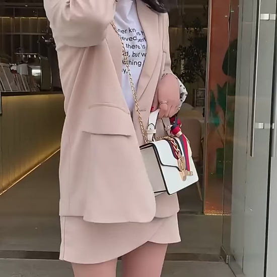 Korean Style Square Chain Shoulder Handbag for Women | ULZZANG BELLA