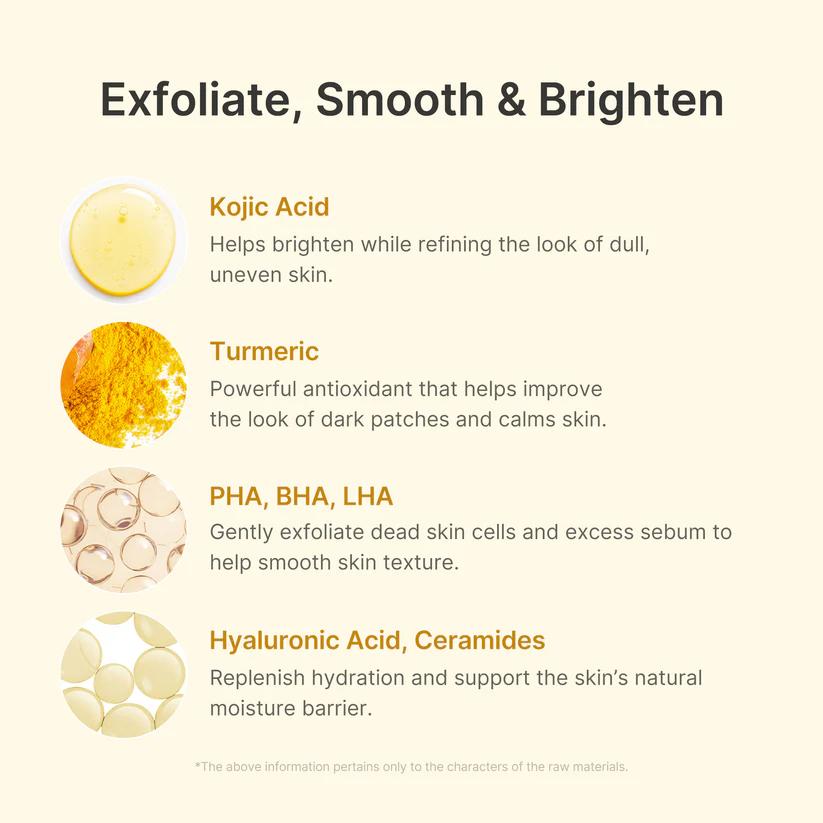 Kojic Acid Turmeric Peel Shot 80ml | MEDICUBE