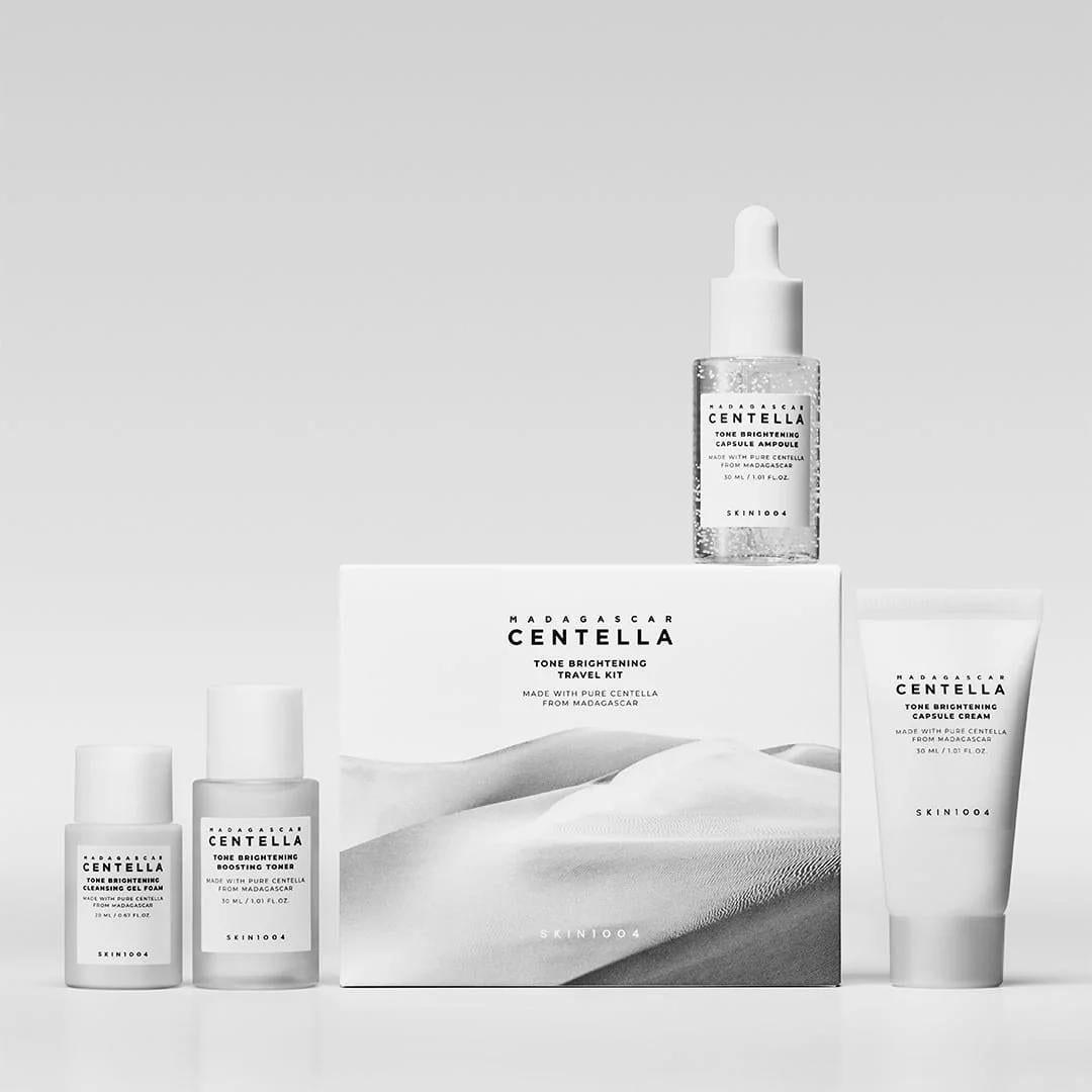 Madagascar Centella Tone Brightening Travel Kit | SKIN1004