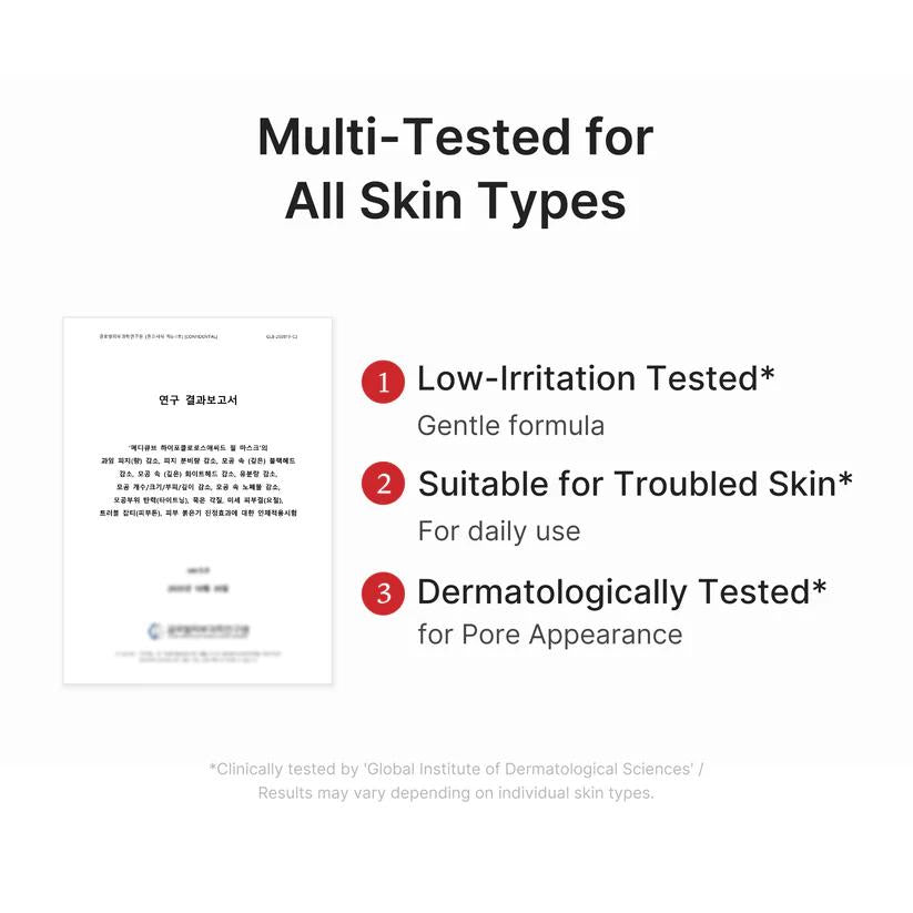Hypochlorous Acid Peel Mask 3ea | MEDICUBE