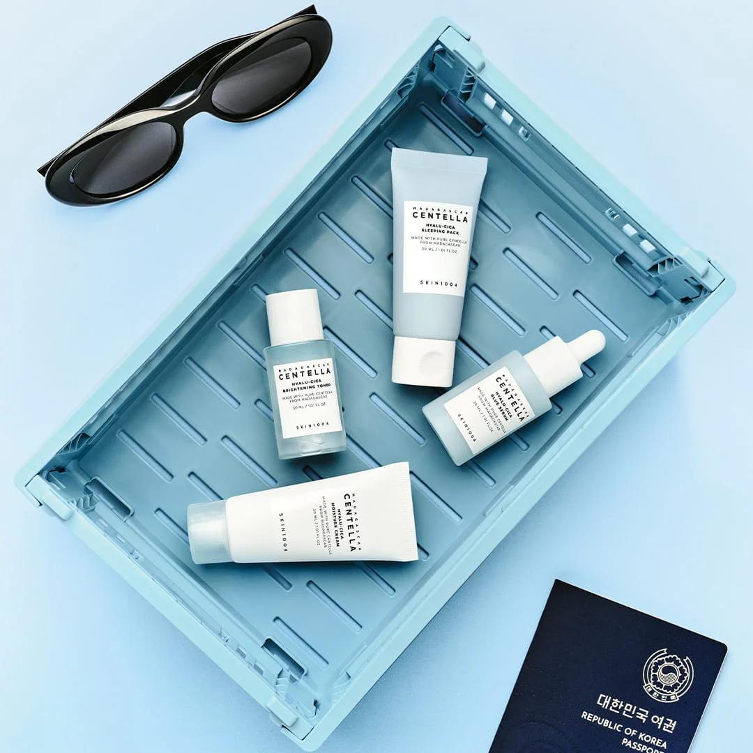 Madagascar Centella Hyalu-Cica Travel Kit | SKIN1004