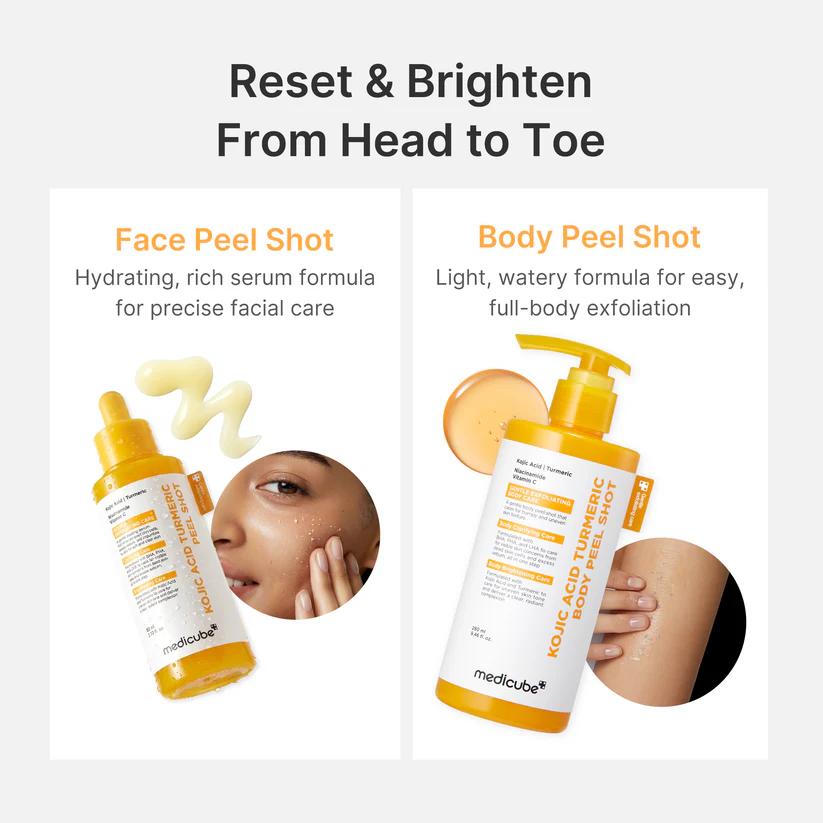 Kojic Acid Turmeric Peel Shot 80ml | MEDICUBE