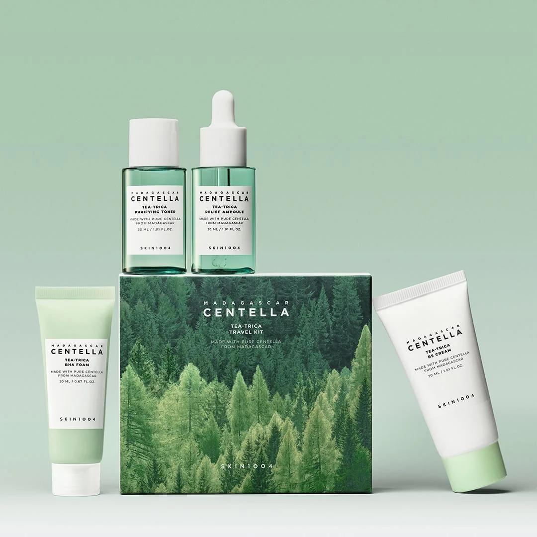Madagascar Centella Tea-Trica Travel Kit | SKIN1004
